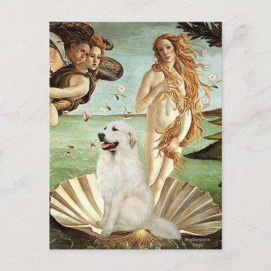 Grote Pyrnees 1 - Geboorte van Venus Briefkaart (Voorkant)