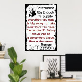Grote regering poster (Thuiskantoor)