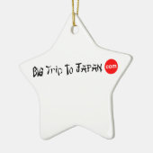 Grote reis naar Japan Star Ornament (Links)