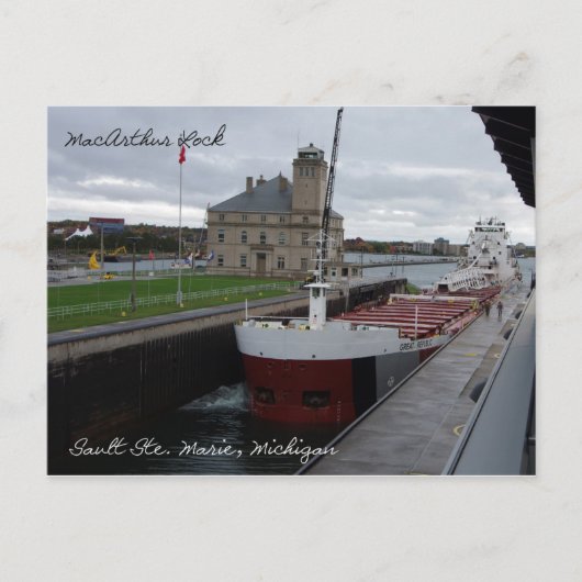 Grote Republiek in Mac Lock Post Card Briefkaart (Voorkant)