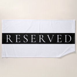 GROTE RESERVES BEACH TOWEL | Pool Towel | Yoga Strandlaken
