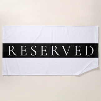 GROTE RESERVES BEACH TOWEL | Pool Towel | Yoga Strandlaken