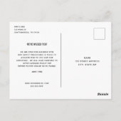 Grote restaurants die restaurants met voedsel bewe briefkaart (Achterkant)