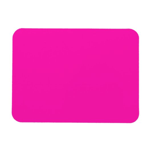 GROTE RICH BRIGHT DEEP HOT PINK BACKGROUND WALLPAP MAGNEET (Horizontaal)