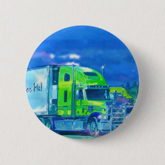 GROTE RIG TRUCKS & TRUCKS voor Truck-liefhebbers Ronde Button 5,7 Cm