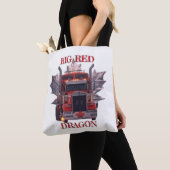 GROTE RODE DRAAK DRAAGTAS (Dichtbij)