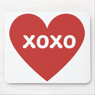 Grote Rode Hart Muismat