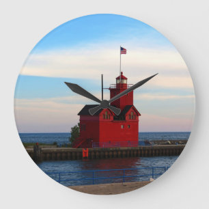 Grote Rode vuurtoren Klok