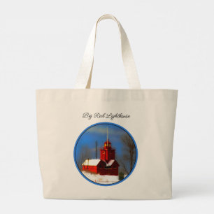 Grote Rode Vuurtoren Schilderen Holland Originele Tote Bag