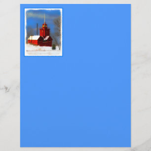 Grote Rode vuurtoren schilderen - Oorspronkelijke 