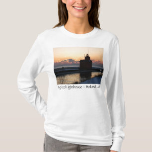 Grote Rode vuurtoren T-shirt