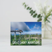 Grote rokergebergte briefkaart (Staand voorkant)