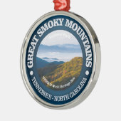 Grote rokergebergte metalen ornament (Links)