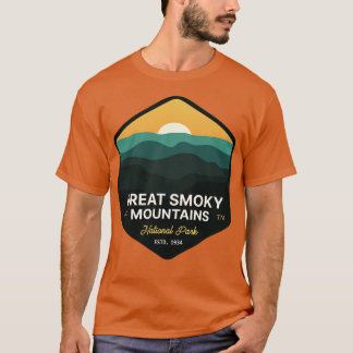 Grote rokergebergte t-shirt