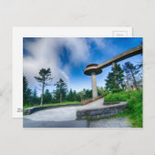 Grote rokerige bergen Clingmans Dome Briefkaart (Voorkant / Achterkant)