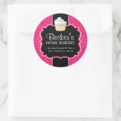 Grote Ronde Bakkerij Verpakking Stickers (Tas)