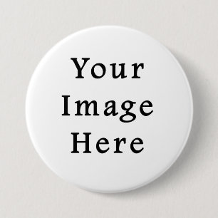 Grote ronde Button pop - Gepersonaliseerd Sjabloon