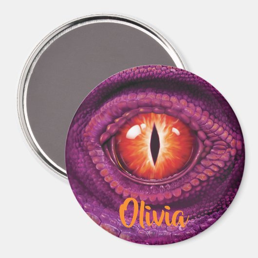 Grote ronde Dragon's Eye magneet (Voorkant / Achterkant)