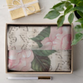 Grote roze roze lastermuziek ontkoppeling tissuepapier (Geschenk)