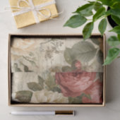 Grote Roze Rozen Tissuepapier (Geschenk)