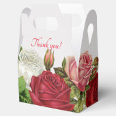 Grote rozen bedankfeest bruiloft favor doos bedankdoosjes (Geopend)