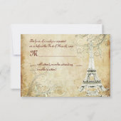 GROTE RSVP  EIFFEL TOWER/VANILLA SWIRLS (Achterkant)
