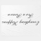 , grote rugzak fleece deken (Voorkant (Horizontaal))