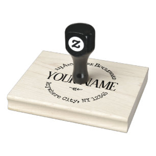 Grote rustieke gewoonte 	rubberstempel