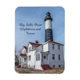 Grote Sable Point Lighthouder en Tower Magneet
