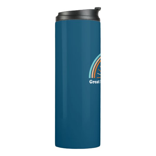 Grote Sacandaga Lake New York Rainbow Thermosbeker (Gedraaid links)