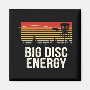 Grote Schijf Energie Disc Golf Sport Schijf Golfer Magneet