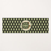 Grote Schildpad en Schildpadschild Yogamat (Voorkant (horizontaal))