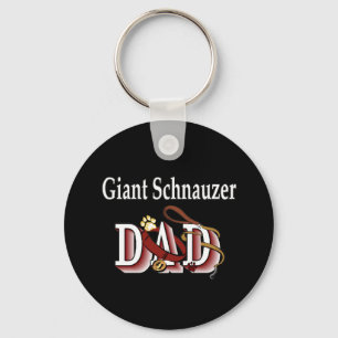 grote schnauzer dad Sleutelhanger