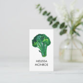 Grote schoonheid Broccoli Voedingsdiet Nutritionis Visitekaartje (Staand voorkant)