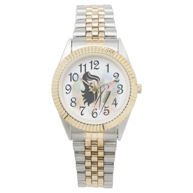 Grote schoonheidssalon horloge (Voorkant)