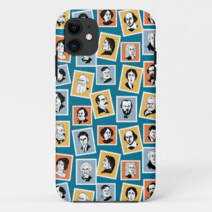 Grote schrijvers, dichters en toneelschrijvers op iPhone 11 hoesje