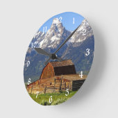 Grote Schuur Tetons Ronde Klok (Hoek)