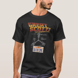 Grote Scott Gigawatts Tijdmachine voor Mannen & Vr T-shirt