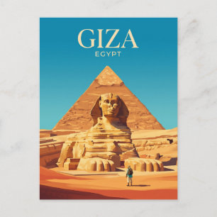Grote Sfinx Egypte Briefkaart