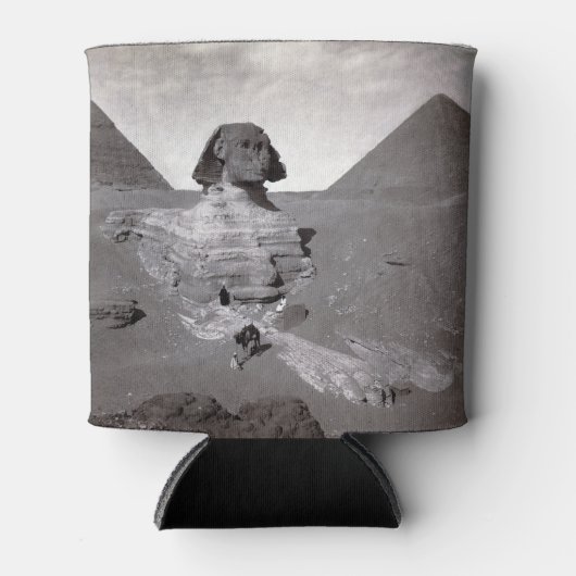 Grote Sfinx & Gizeh Piramides Necropolis Egypte Blikjeskoeler (Voorkant)