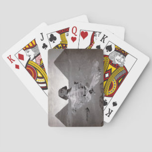 Grote Sfinx & Gizeh Piramides Necropolis Egypte Pokerkaarten