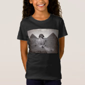 Grote Sfinx & Gizeh Piramides Necropolis Egypte T-shirt (Voorkant)