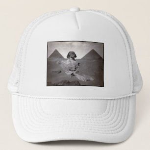 Grote Sfinx & Gizeh Piramides Necropolis Egypte Trucker Pet