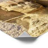 Grote Sfinx van Giza & piramides Oude Egypte Poster (Hoek)