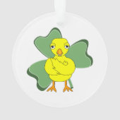 Grote Shamrock Chick Ornament (achterkant)
