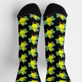 Grote Shamrock Chick Pattern Sokken (Top)