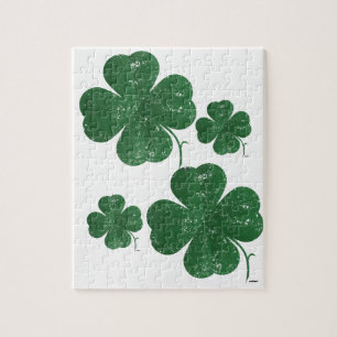 Grote Shamrock - stijl Legpuzzel