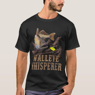 Grote smeedmachine met Gevist rekdikte: Walleye W T-shirt