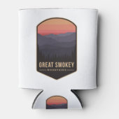 Grote Smokey Mountains National Park Merchandise Blikjeskoeler (Voorkant)