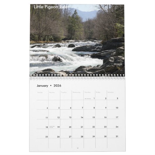 Grote Smoky Mountains2010Kalender... Kalender (Jan 2026)